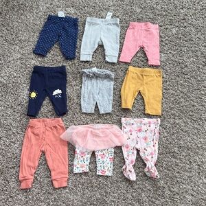 Colorful Baby Leggings Set